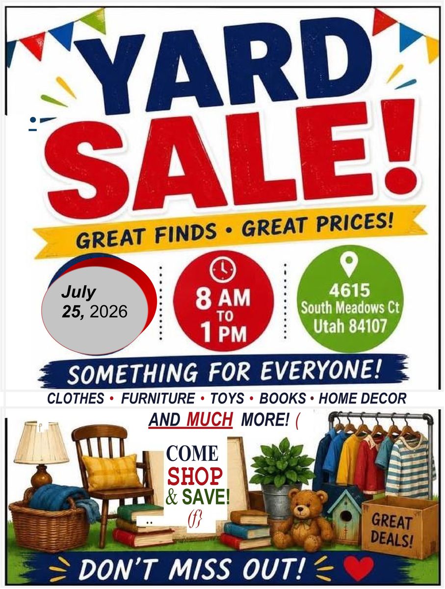 big big Community yard sale
