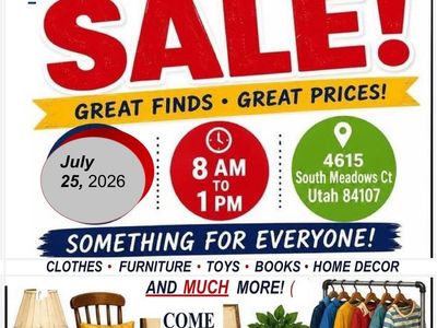 big big Community yard sale