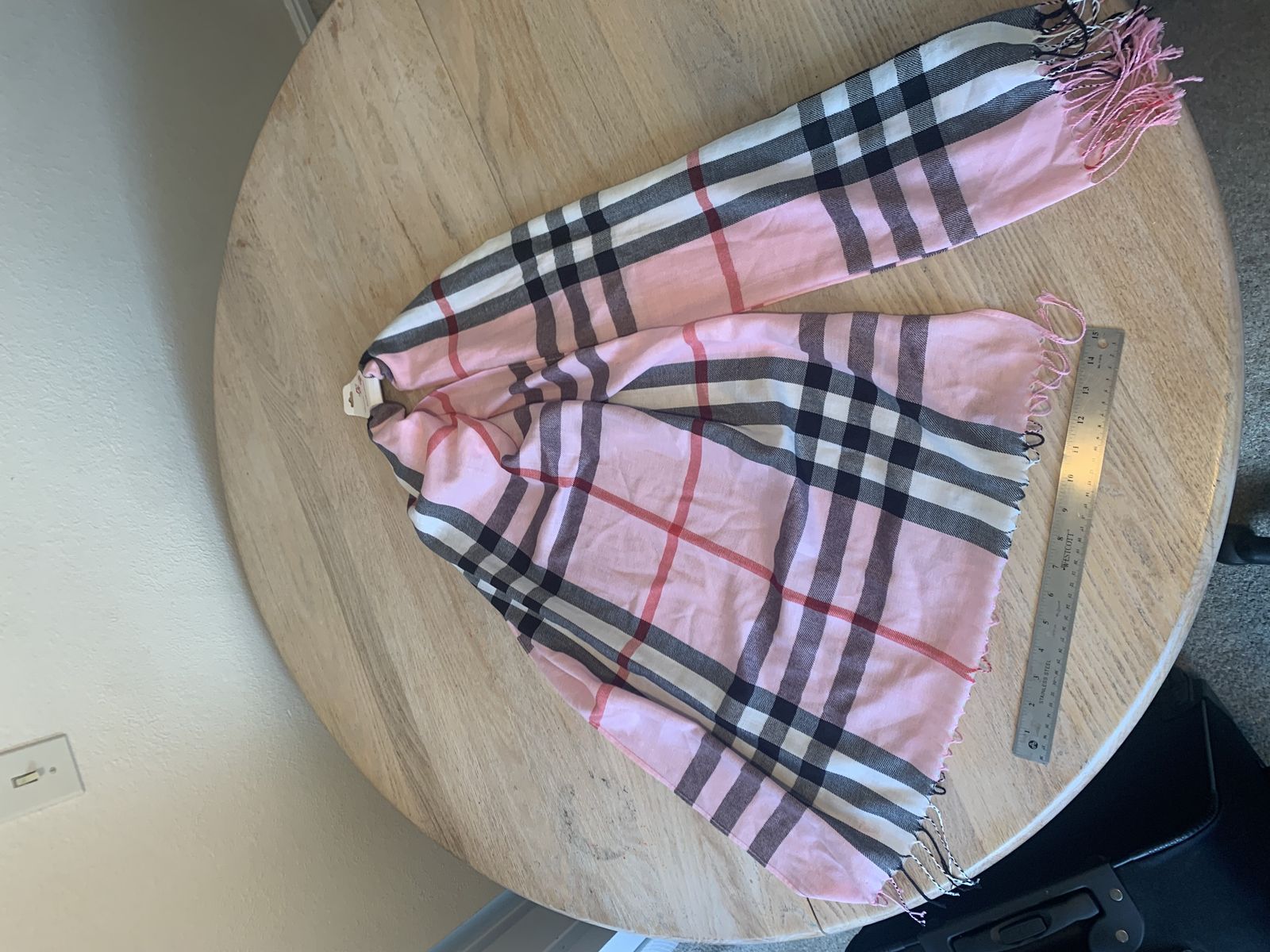Plaid Scarf