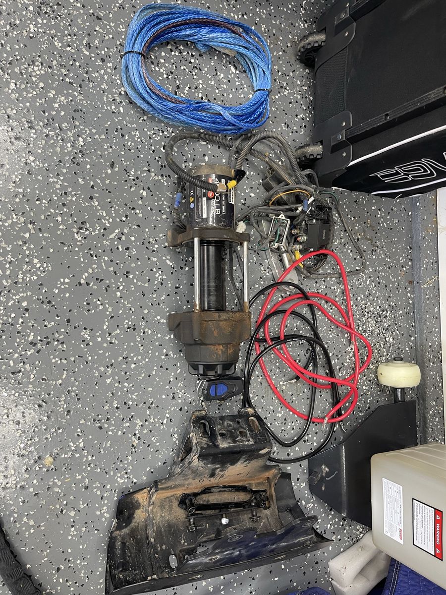 Polaris 4500 lbs winch