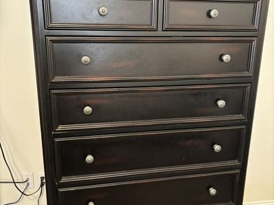 Dresser Black-solid wood