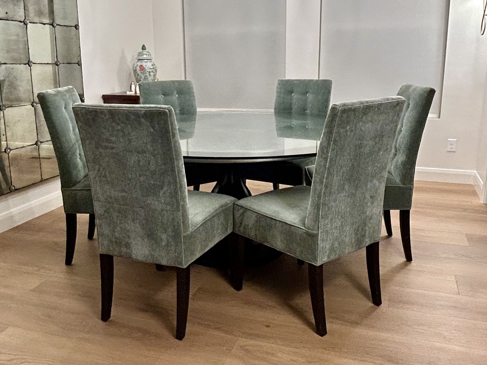 Arhaus Dining Table & 6 Chairs