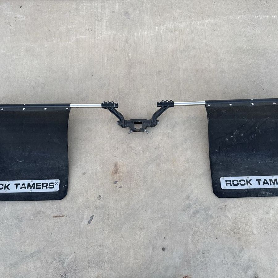 Rock tamers mud flaps