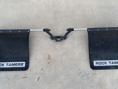 Rock tamers mud flaps