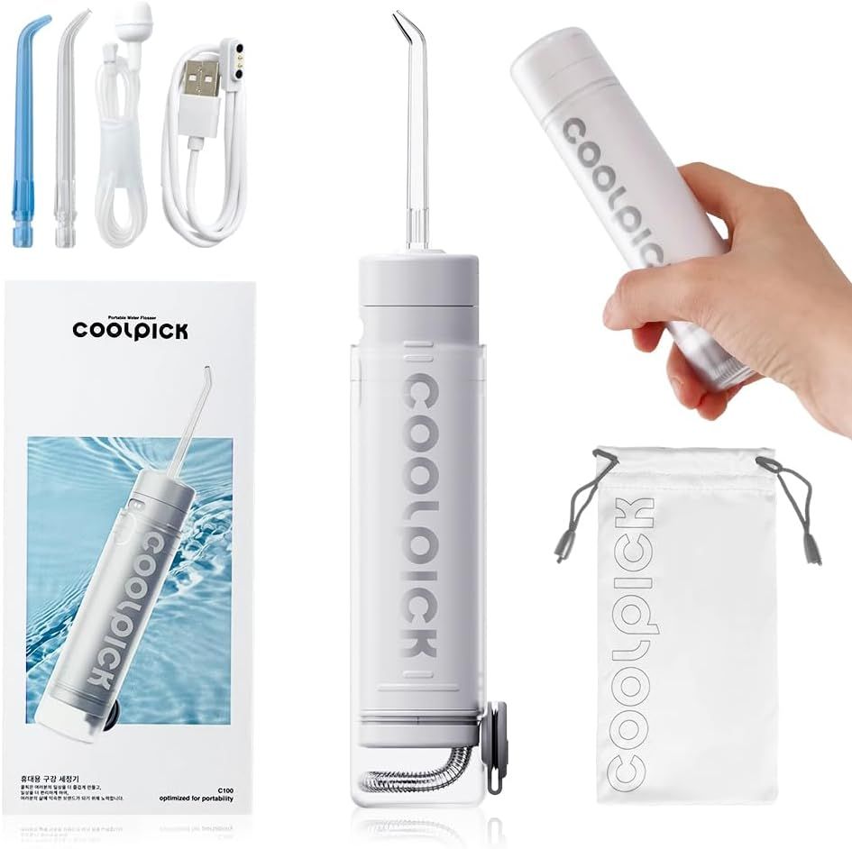 NEW Mini Water Flosser Travel Size – Portable Cordless Oral Irrigator, 3 Modes, IPX7 Waterproof, Teeth Cleaner