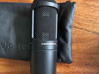 $48 obo! Audio-Technica condenser microphone AT2020 P48