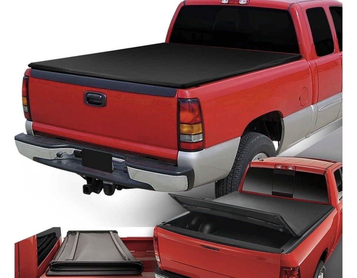 GMC/Chevy Silverado/Sierra 1500 (99-07) 8ft Truck Bed Tri-Fold Tonneau Cover