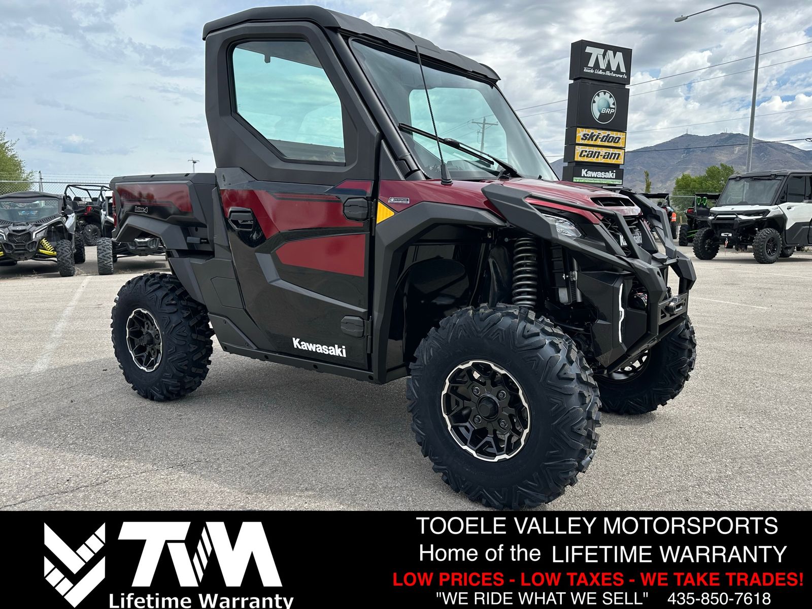 2026 Kawasaki Ridge Platinum Ranch Edition HVAC