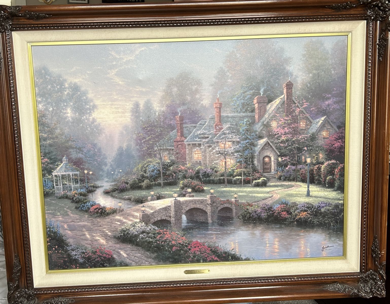 Thomas Kinkade "Beyond Spring Gate"