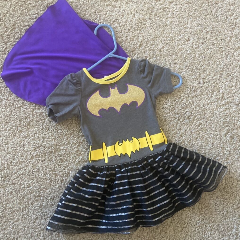 Halloween Costume Batman Girl 2T