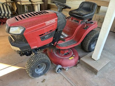Craftsman T 1200 riding mower