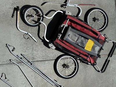 Chariot Double Seater Bike Trailer / Jogger / Skie