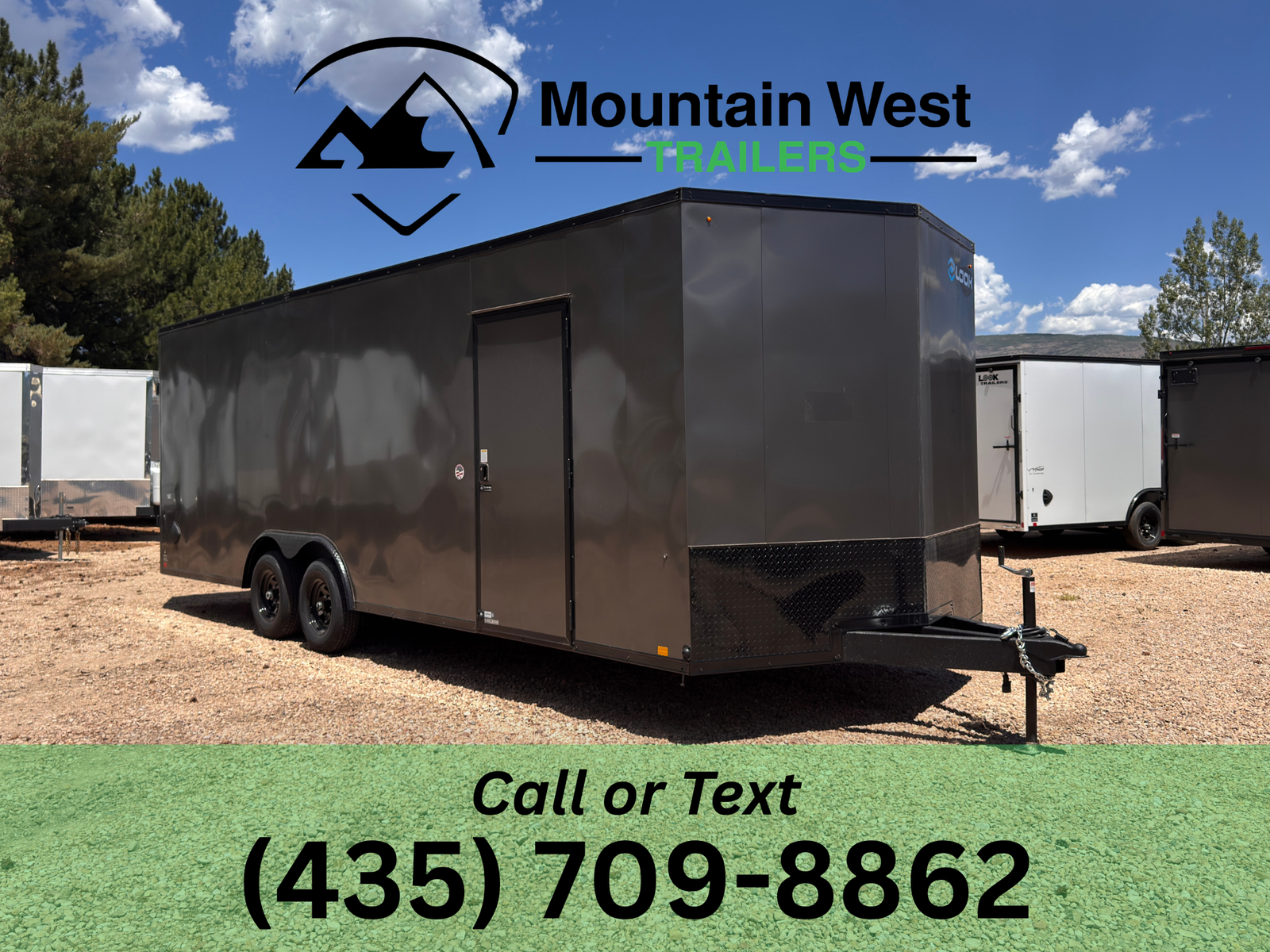 2026 Look ST DLX 8.5X24-10K Enclosed Car Hauler Trailer