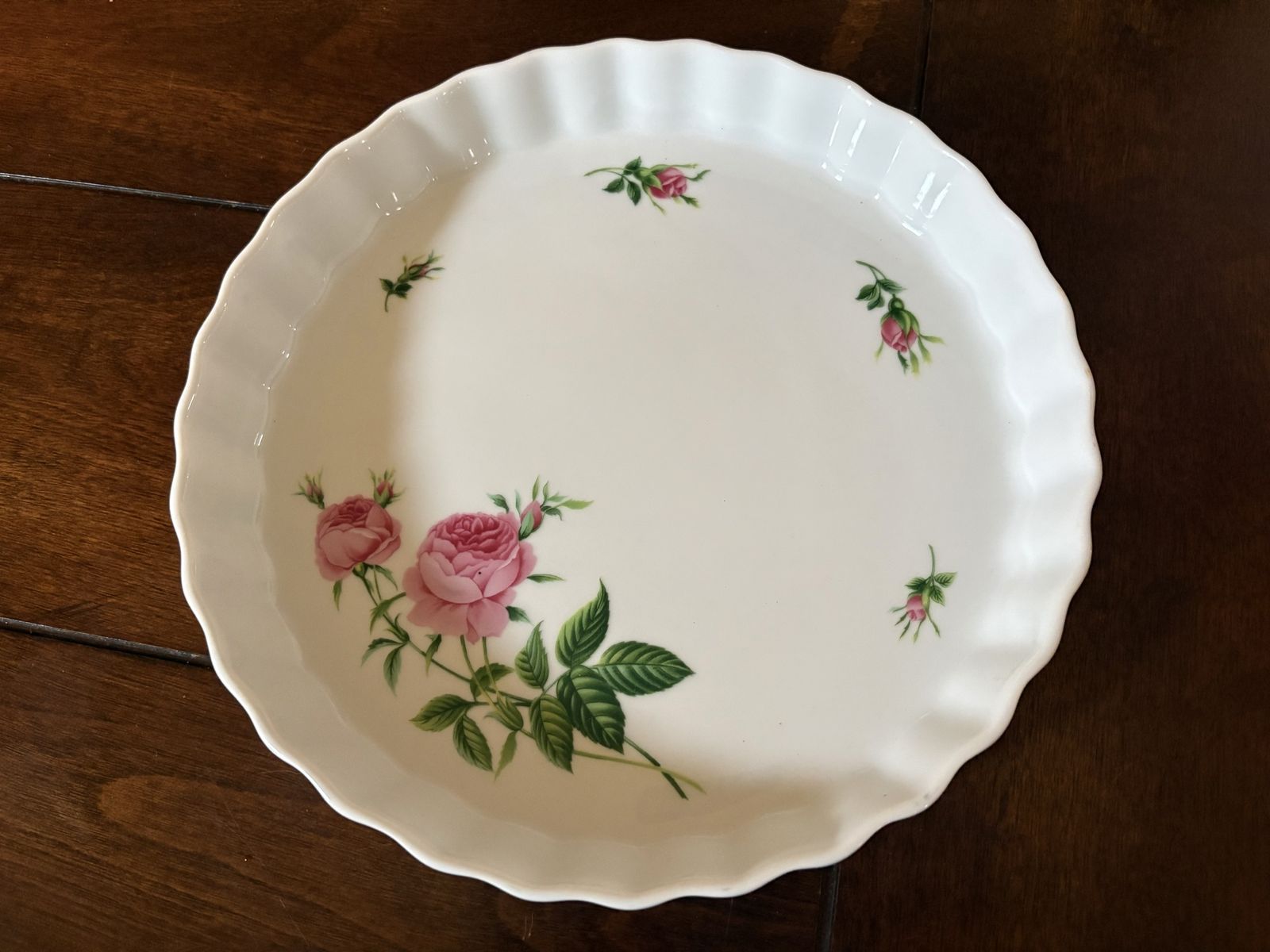 Vintage Christineholm Quiche Pan W/ Fluted Edges