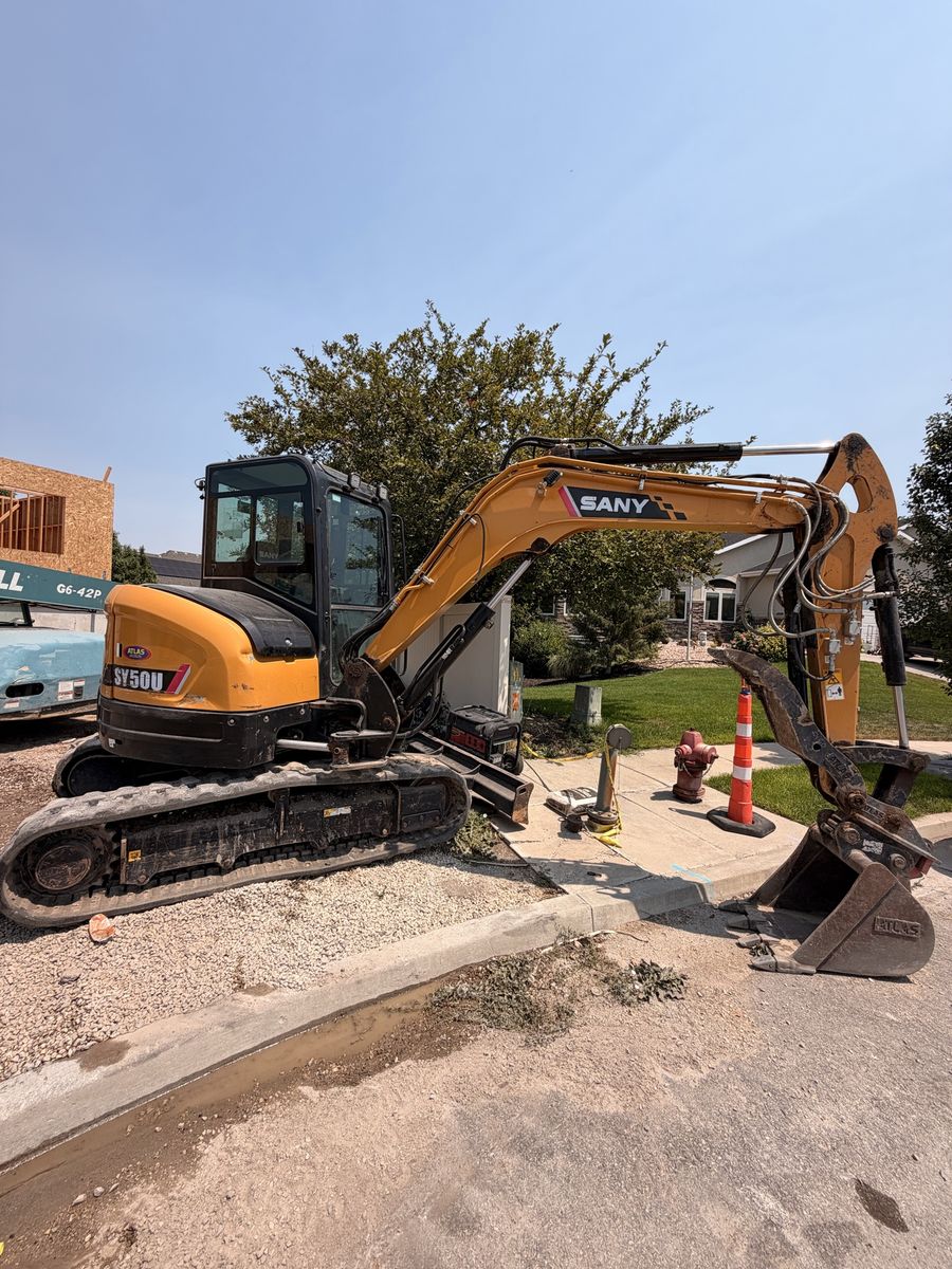 2024 Sany SY50U Mini Excavator - Compact & Powerful Earthmover