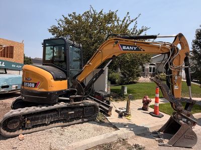 2024 Sany SY50U Mini Excavator - Compact & Powerful Earthmover