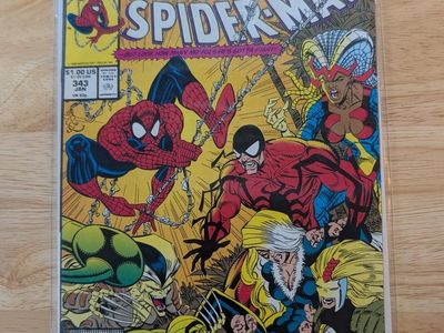 The Amazing Spider-Man #343 (1991) Spider-Man Marv