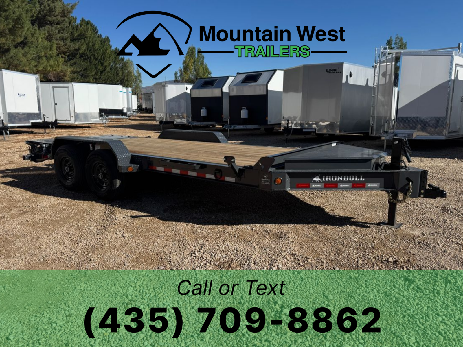 2026 Iron Bull 7X18-14K Equipment Hauler Trailer