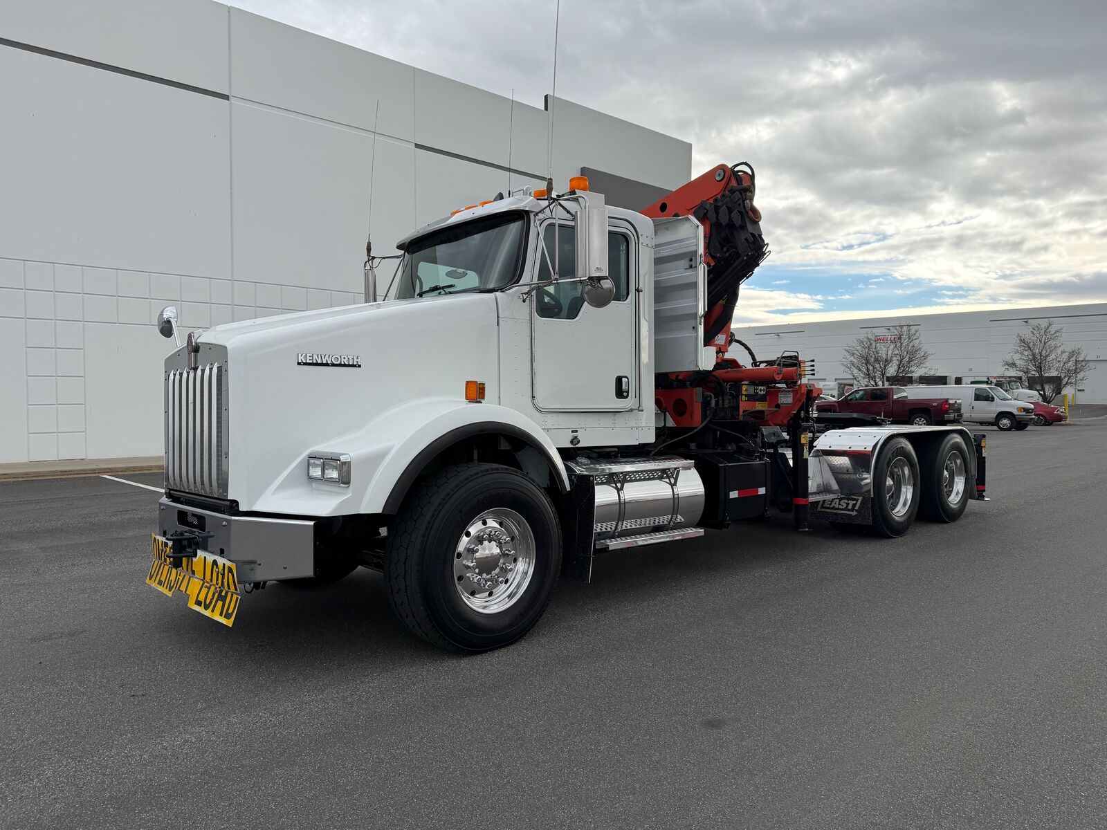 2013 Palfinger Knuckle Boom Truck Kenworth