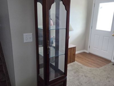 1980's Americana Curio Cabinet