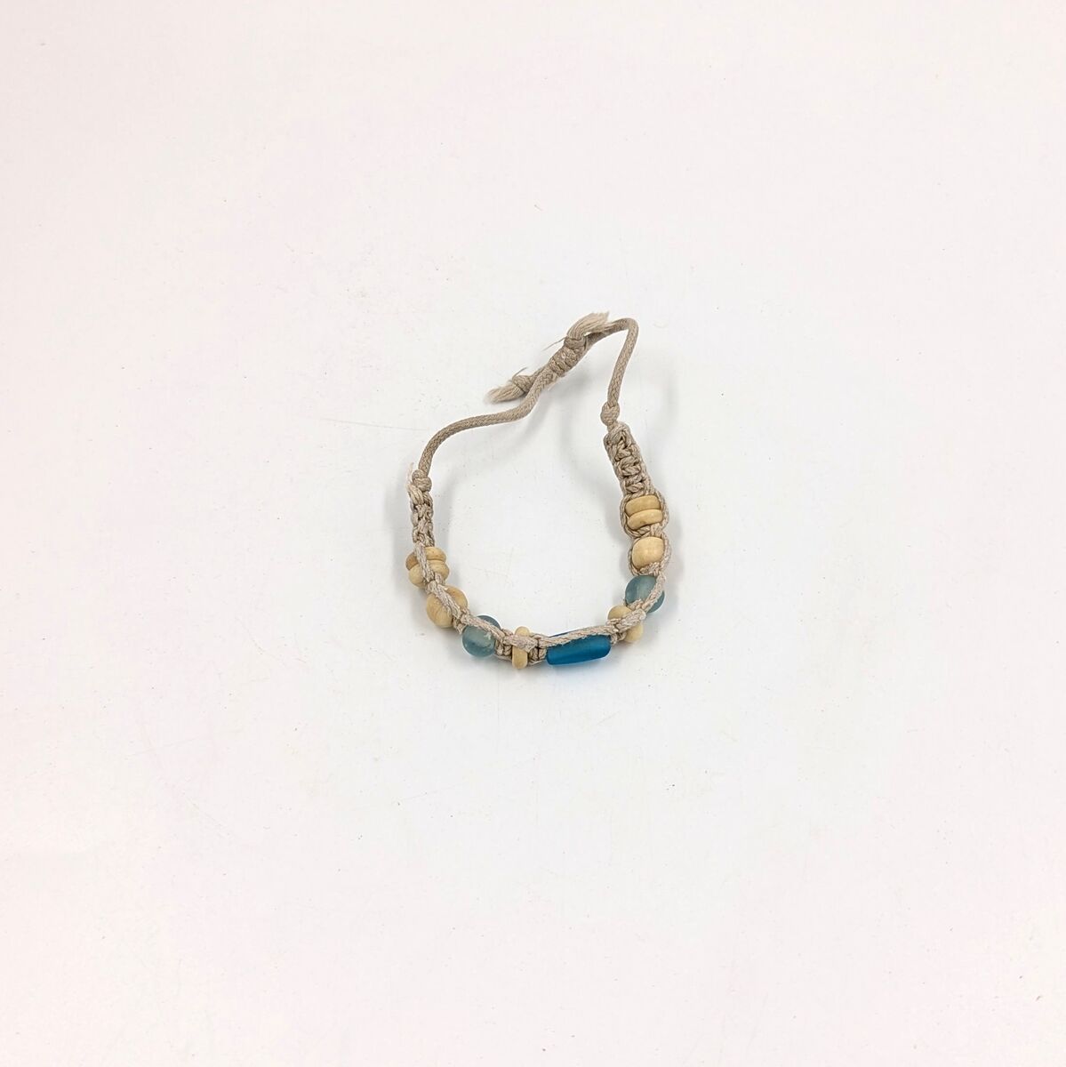 Adjustable Mens Hemp Bracelette