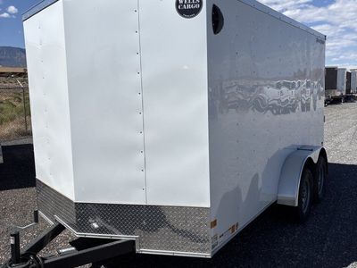 7x14 Wells Cargo FastTrac Enclosed Cargo Trailer - 6'6" Interior - 7K GVWR -