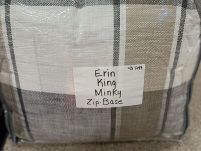 Beddys KING Erin Minky ZipBase
