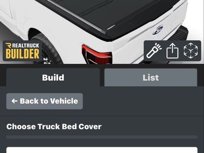 Real Truck Bed Cover 5’6” F-150 Almost New $850