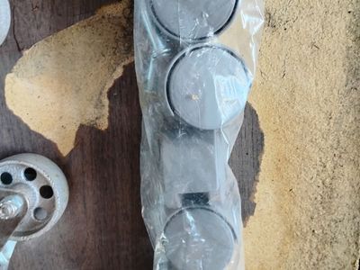 5 brand new office chair wheels.