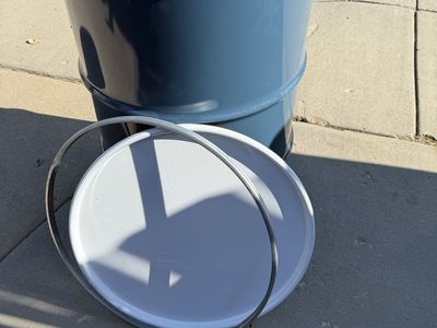 55 Gallon open top food grade heavy duty barrels