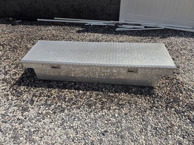 Tool box for truck bed
