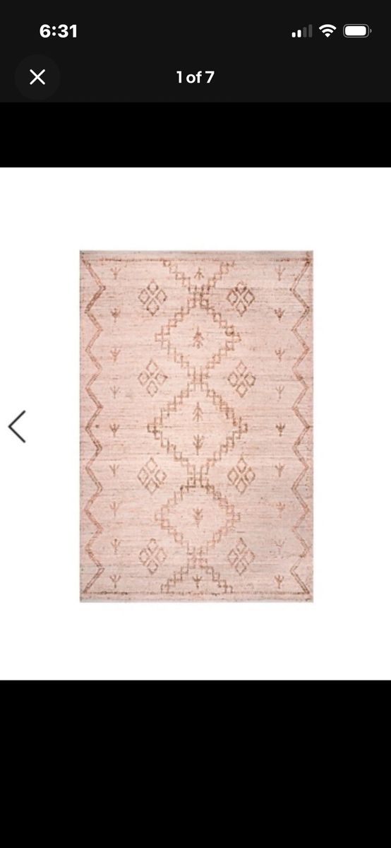 NEW Radmilla Blush 6' x 9' Area Rug NuLoom Pink