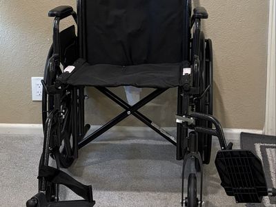 Wide Folding Wheelchair