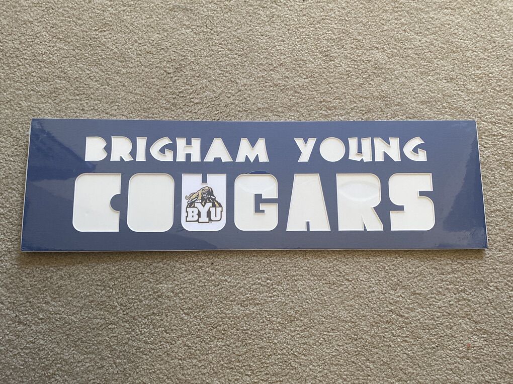 BYU Photo Collage Mat