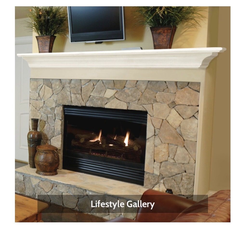 Crestwood Pearl Mantel brand shelf