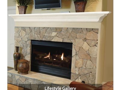 Crestwood Pearl Mantel brand shelf