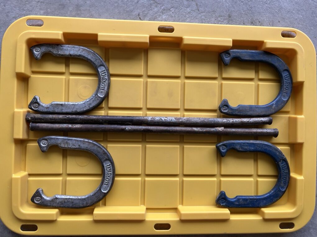 Outdoors Horse Shoes Game set