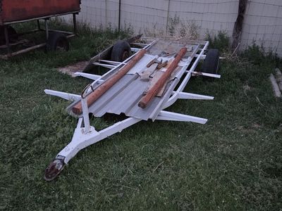 Old boat trailer for sale