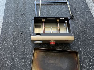 Portable Griddle Cooking Station with Stand, RV or Camping Use