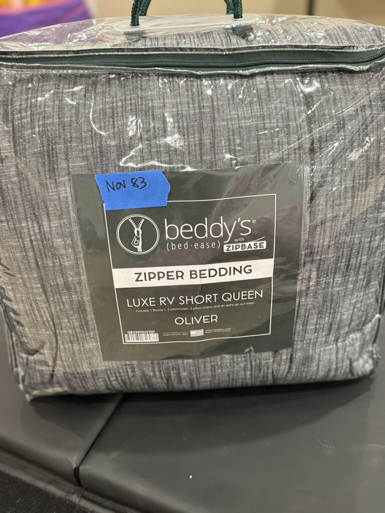 Beddys RV QUEEN Oliver Minky Zipbase