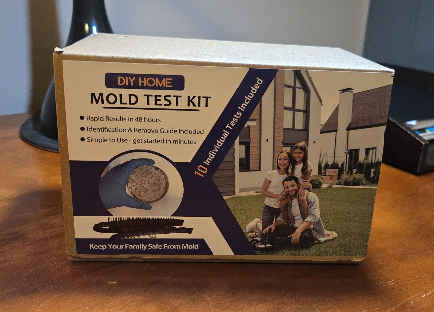 Mold Testing Kit with 10 Individual Tests - DIY Home Fast and Reliable for Home