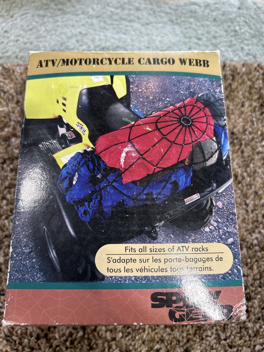 Spider Gear ATV/Motorcycle Cargo Webb Net