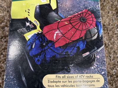 Spider Gear ATV/Motorcycle Cargo Webb Net