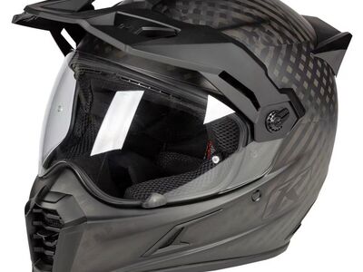 NEW Klim Krios Pro Helmet ECE/DOT Size (M) Medium Carbon Fiber Black