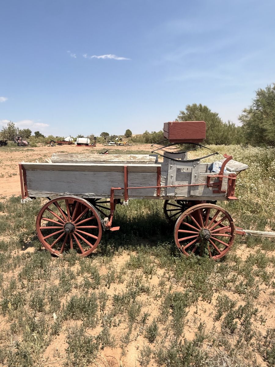 Early 1800s late 1900s Freight Wagon
