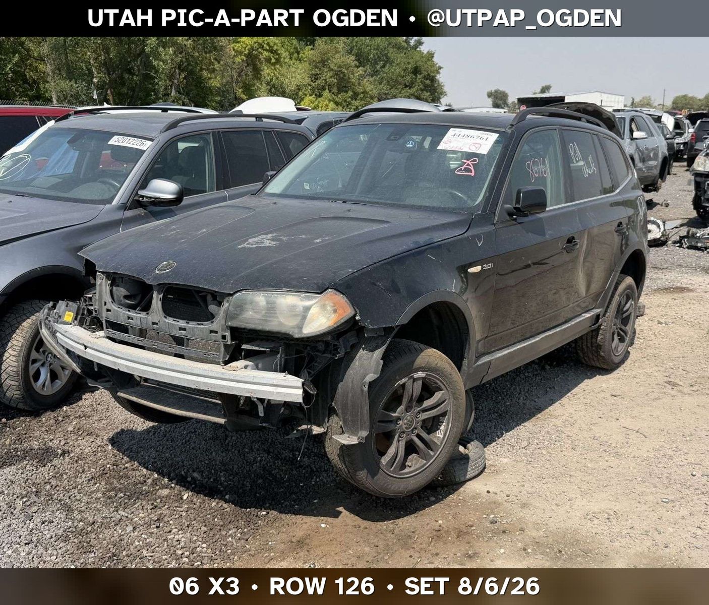 Just In! 2006 BMW X3 E83 Parts - UTPAP Ogden