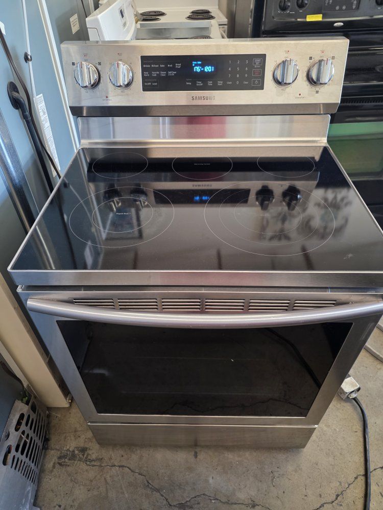 Samsung electric stove.
