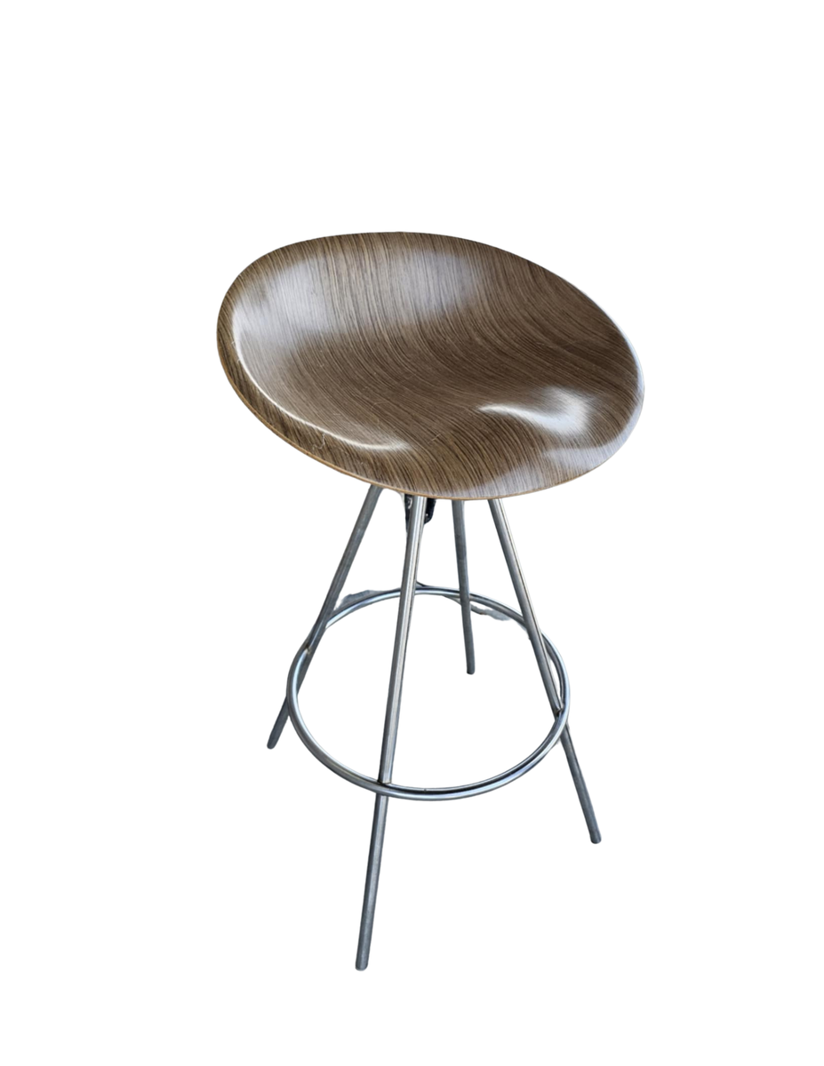 Modern Sculpted JoJo Bar Stool by Allermuir