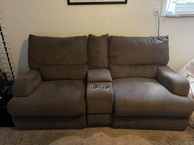Double seater reclining couch