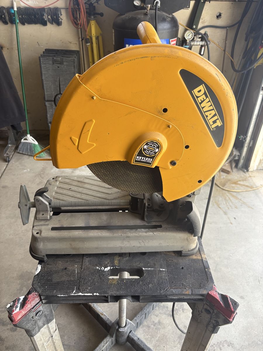 Dewalt 14 inch cut off saw.
